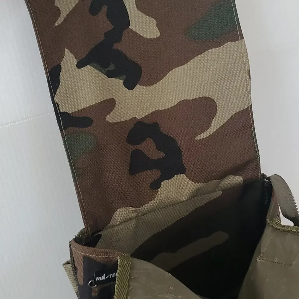 Mil-tec Unisex Shower Toiletries Camo Army Military Bag Shower Caddy